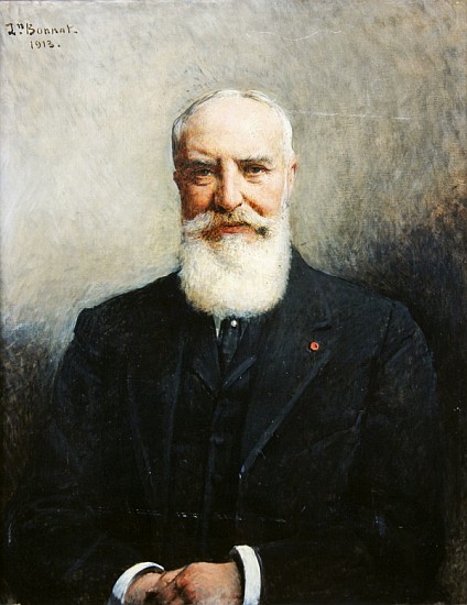 Portrait of Henri Deutsch de la Meurthe od Leon Joseph Florentin Bonnat