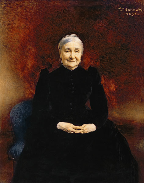 Madame Bonnat, the artist's mother od Leon Joseph Florentin Bonnat