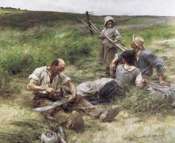 The Haymakers od Leon Augustin Lhermitte