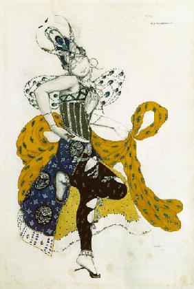 Sketch for the ballet 'La Peri', by Paul Dukas (1865-1935)