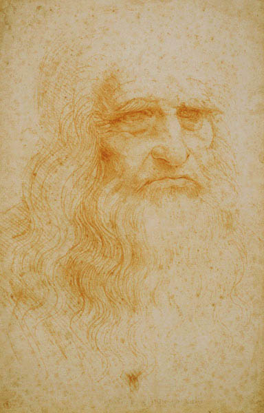 Self portrait, c.1512 od Leonardo da Vinci
