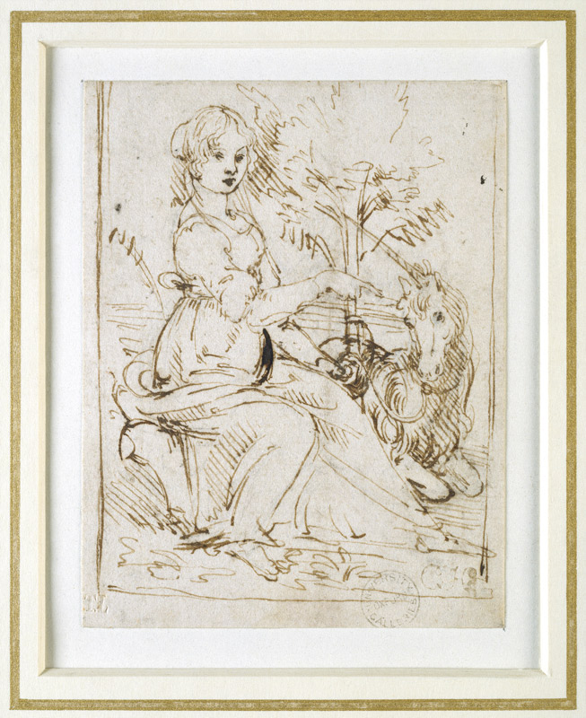 Lady with a Unicorn od Leonardo da Vinci