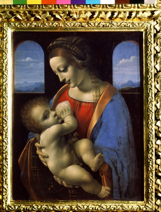 Madonna and Child (The Litta Madonna) od Leonardo da Vinci