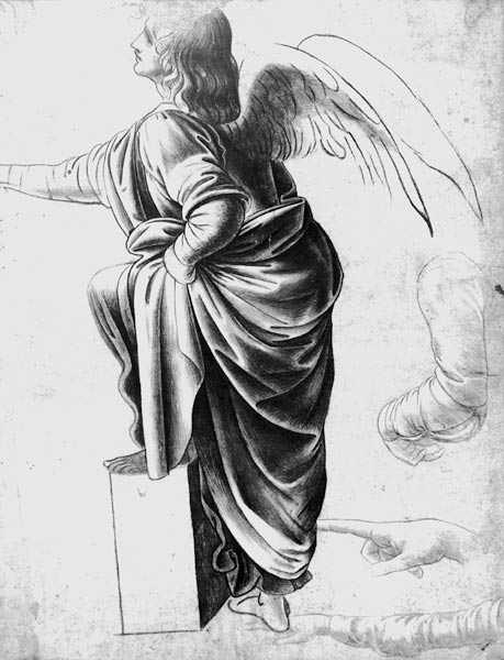 Study of an Angel od Leonardo da Vinci