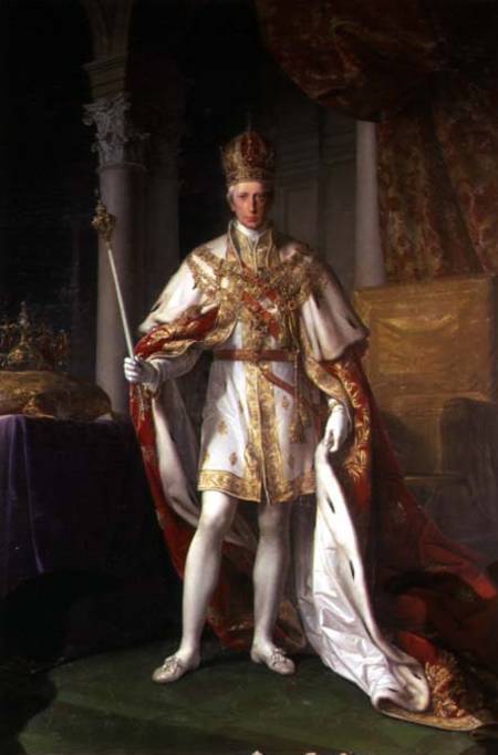 Emperor Franz II of Austria (1768-1835) od Leopold Kupelwieser
