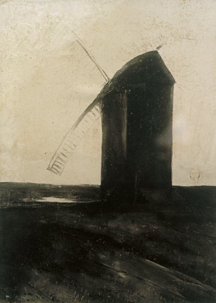 niederländische Windmühle od Lesser Ury