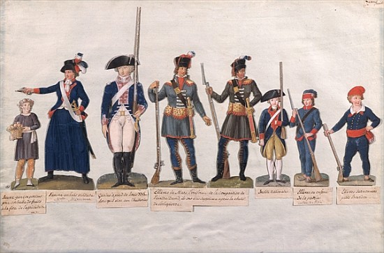 Characters of the French Revolution od Lesueur Brothers