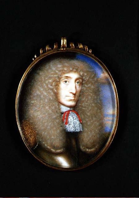 Miniature of Robert Kerr, 4th Earl of Lothian od Lewis Cross