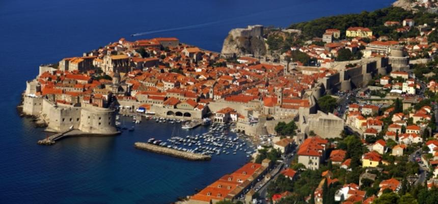 Dubrovnik von oben 11 od Liane Matrisch