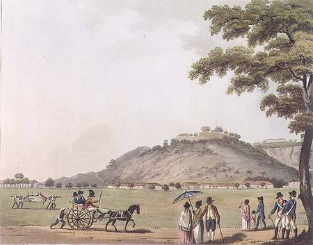 A View of Mount St. Thomas, near Madras, plate 20 from 'Picturesque Scenery in the Kingdom of Mysore od Lieutenant James Hunter