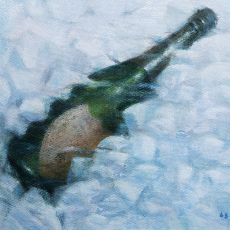 Champagne on ice od Lincoln  Seligman