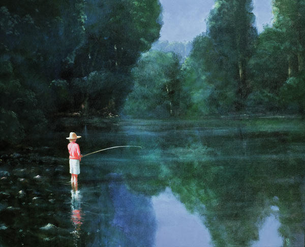Child Fishing, 1989  od Lincoln  Seligman
