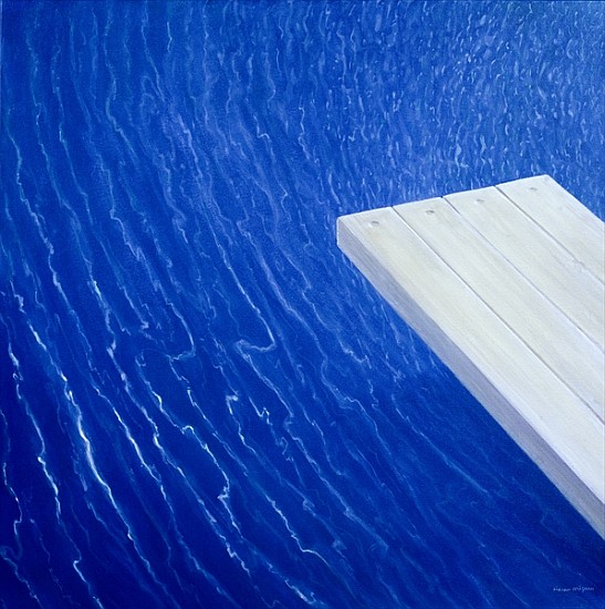 Diving Board, 2004 (acrylic)  od Lincoln  Seligman