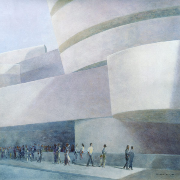 Guggenheim Museum, New York, 2004 (acrylic on canvas)  od Lincoln  Seligman