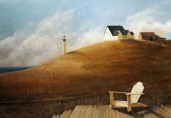 Maine Landscape od Lincoln  Seligman