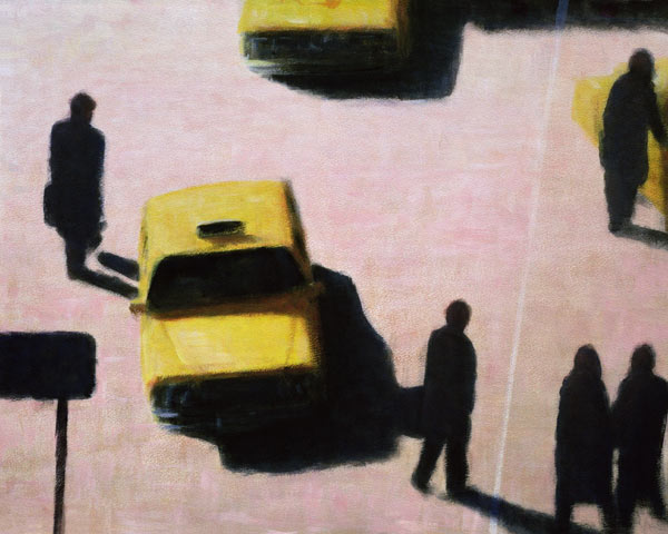 New York Taxis, 1990 (acrylic on canvas)  od Lincoln  Seligman