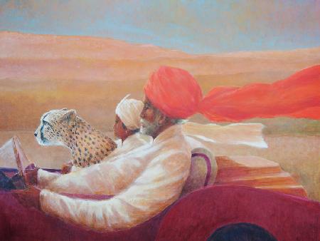 Maharaja, Boy and Cheetah 1