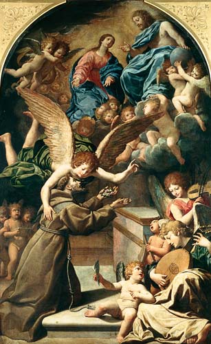 The Ecstasy of St. Francis od Lionello Spada