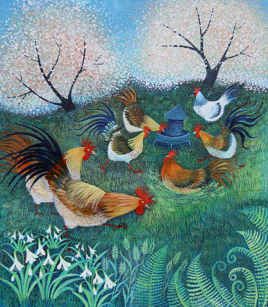 Orchard Hens od Lisa Graa Jensen