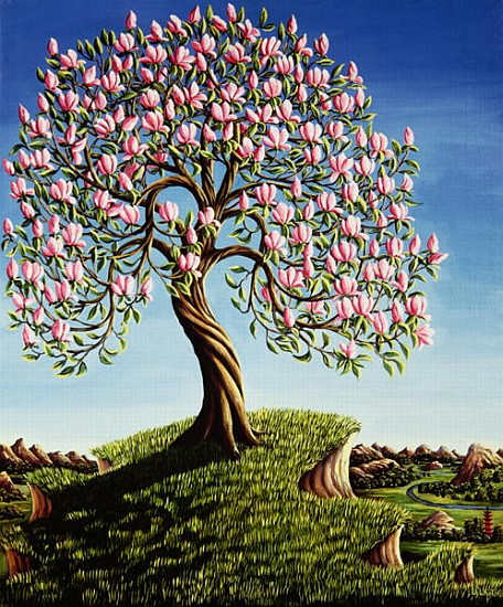 Magnolia Tree, 1989  od Liz  Wright