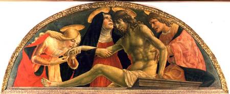 Pieta, The Dead Christ od Lorenzo  da Sanseverino