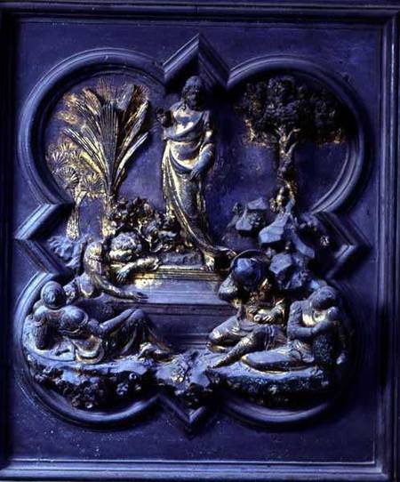 The Resurrection of Christ, nineteenth panel of the North Doors of the Baptistery of San Giovanni od Lorenzo  Ghiberti