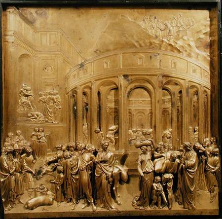 The Story of Joseph, original panel from the East Doors of the Baptistery od Lorenzo  Ghiberti