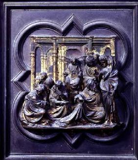 Christ Amongst the Doctors, fourth panel of the North Doors of the Baptistery of San Giovanni