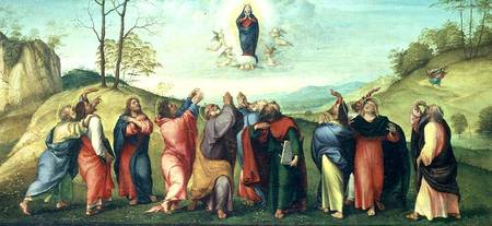 The Assumption of the Virgin (panel) od Lorenzo Lotto