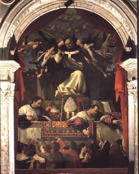 The Charity of St. Anthony od Lorenzo Lotto
