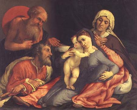Holy Family od Lorenzo Lotto