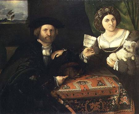 Husband and Wife od Lorenzo Lotto