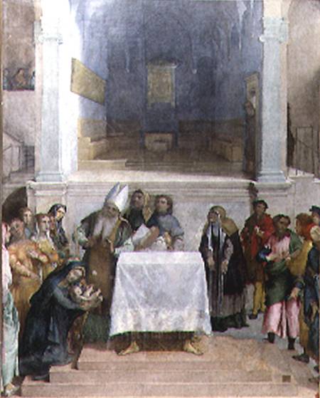 The Presentation of Christ in the Temple od Lorenzo Lotto
