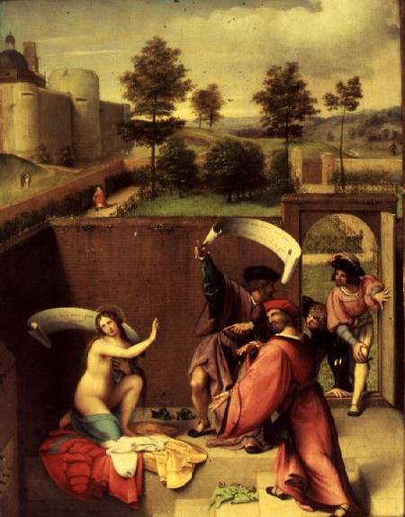 Susanna and the Elders od Lorenzo Lotto