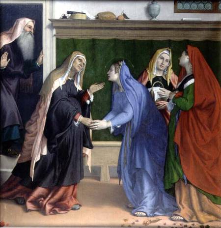 The Visitation od Lorenzo Lotto