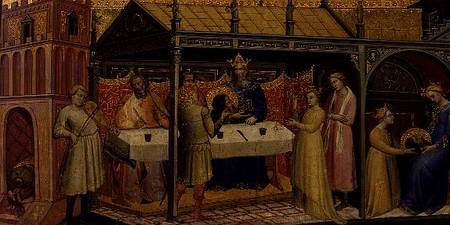 Herod's Banquet od Lorenzo  Monaco