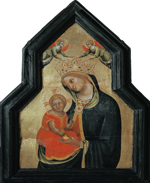 Madonna and child with angels od Lorenzo Veneziano (Schule)