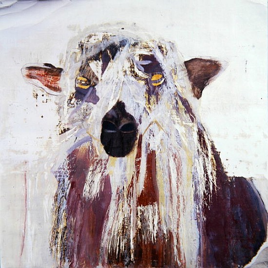 Sheep (mixed media)  od Lou  Gibbs