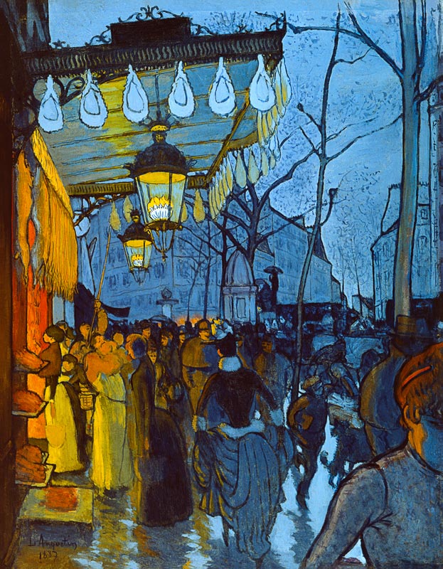 On the Strasse at 5 o'clock in the afternoon. od Louis Anquetin