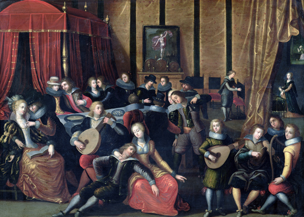 The Spanish Concert or, The Gallant Rest od Louis de Caullery