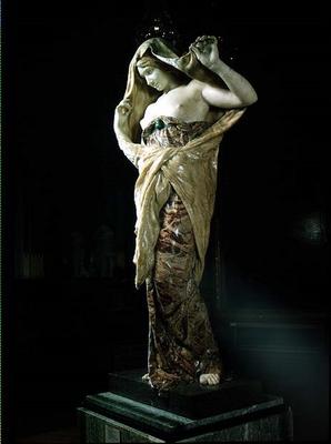 Nature revealing herself to Science, 1899 (marble & onyx) od Louis Ernest Barrias