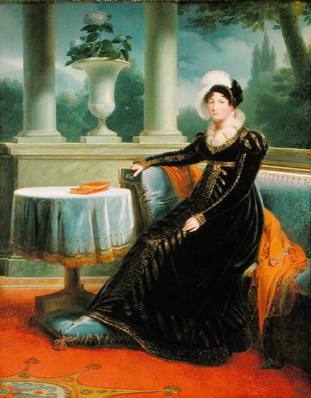 Catherine de Wurtemberg (1783-1835) Queen of Westphalia od Louis Francois Aubry