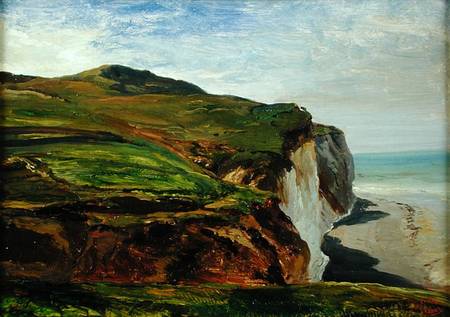 Cliffs od Louis Gabriel Eugène Isabey