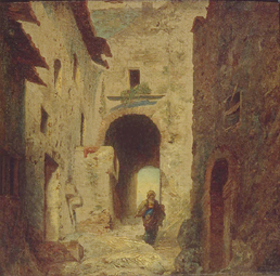 Das maurische Tor od Louis Gabriel Eugène Isabey