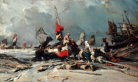 After the Storm od Louis Gabriel Eugène Isabey