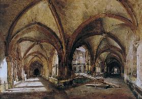 The Cloisters of St. Wandrille