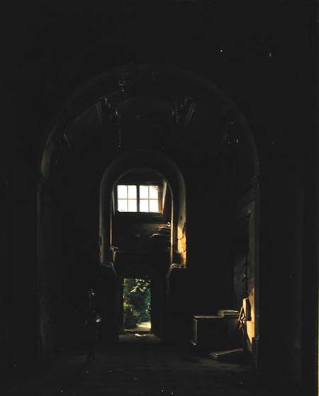 Interior of the Chapel of Saint-Philippe in the Eglise des Feuillants in Paris od Louis Jacques Mande Daguerre