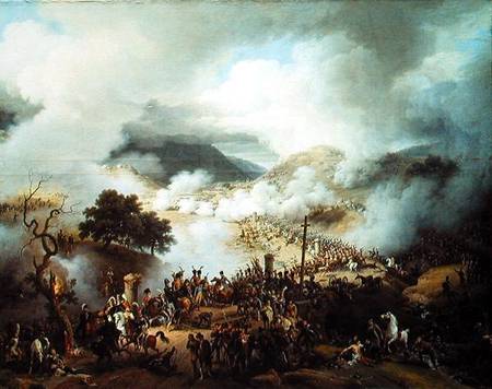 Battle of Somo-Sierra od Louis Lejeune