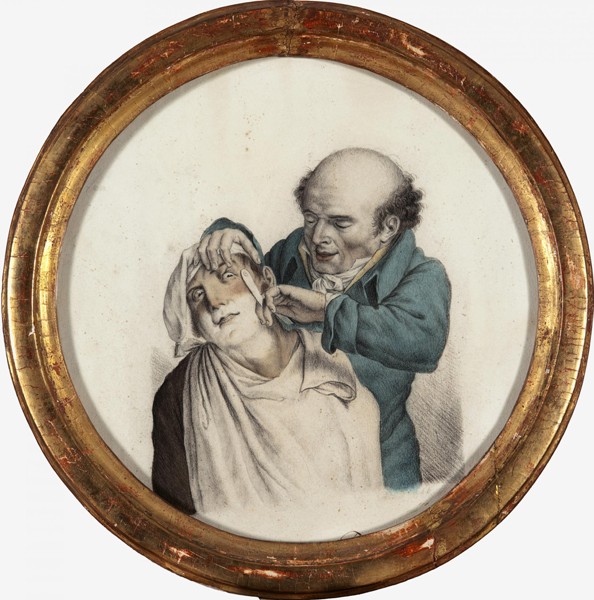 Skilful barber od Louis-Léopold Boilly
