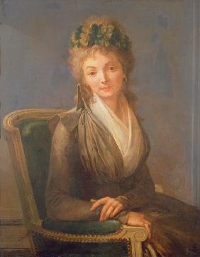 Portrait of Lucile Desmoulins, nee Duplessis (1770-1794)